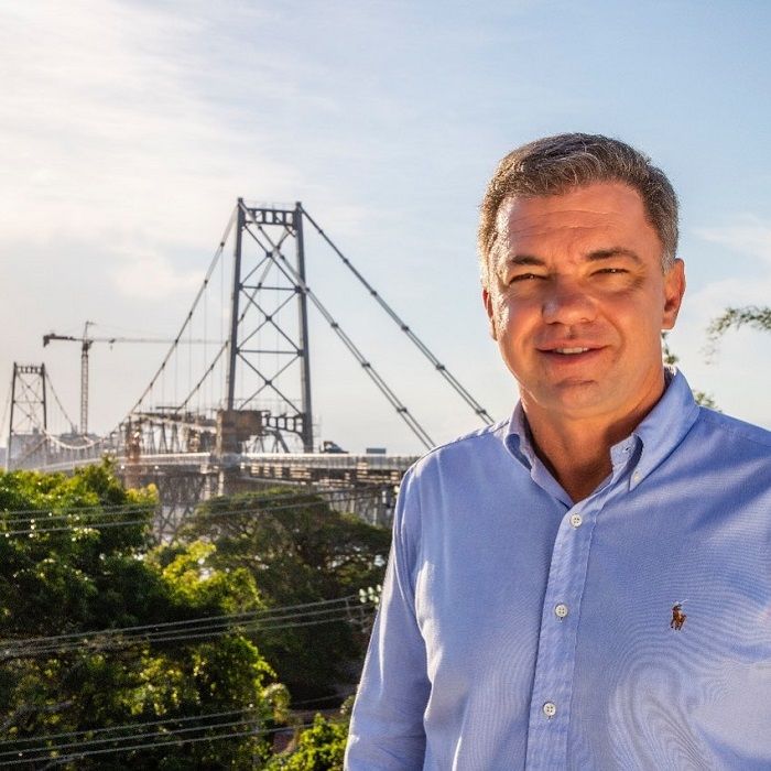 Gean Loureiro , prefeito de Florianópolis (Foto: Reprodução Instagram @gean_loureiro)