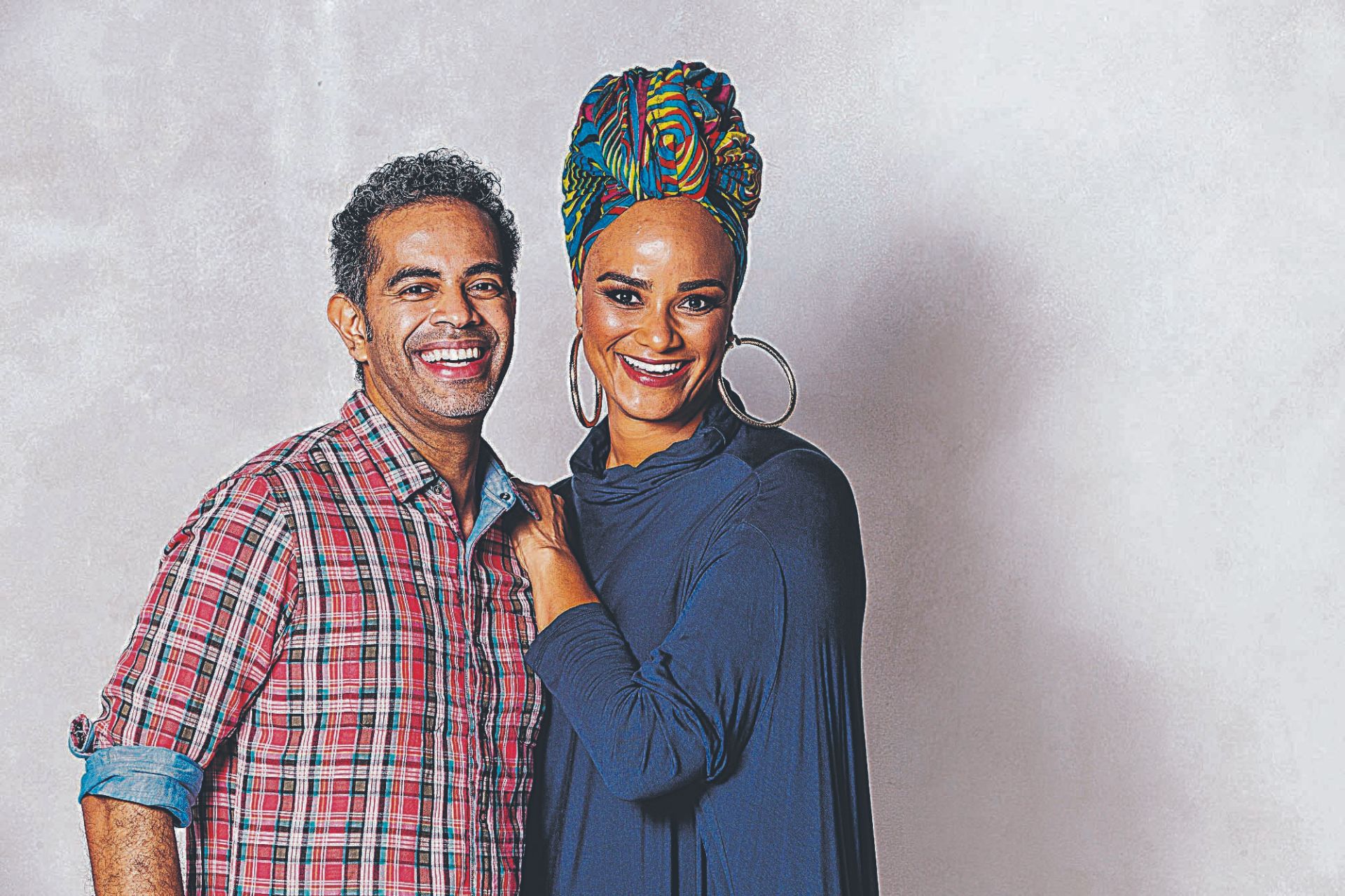 Jairzinho e Luciana Mello participam da homenagem a Djavan, que começa às 16 horas. (Foto: Divulgação)