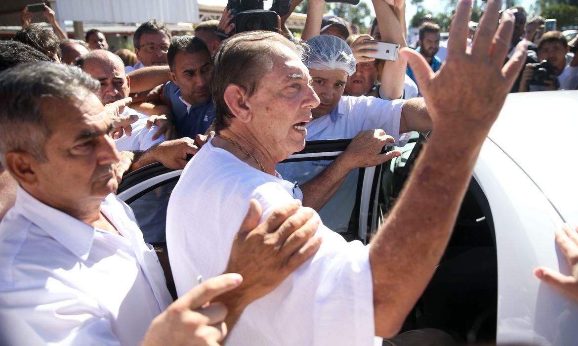 João de Deus foi internado no Sírio Libanês, em Brasília (Foto: Marcelo Camargo/Agência Brasil)