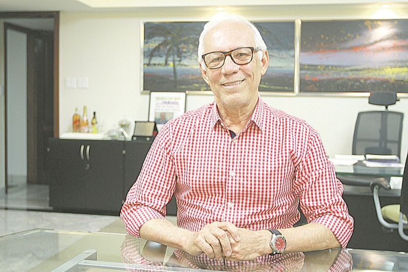 José Carlos Bergamin, empresário da loja de roupas masculinas Konyk (Foto: Dayana Souza - 03/01/2019)