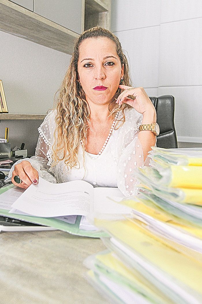 A advogada Kamilla Barbosa defendeu ex-noiva. “Toda relação pode ter fim” (Foto: Dayana Souza/AT)