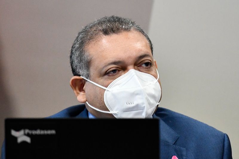 Kassio Marques foi sabatinado pelo Senado antes de ser nomeado ministro do STF (Foto: MATEUS BONOMI/AGIF - AGÊNCIA DE FOTOGRAFIA/ESTADÃO CONTEÚDO)