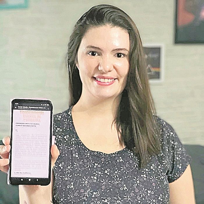 A nutricionista Katarina Valente, de 28 anos, fez sua primeira doação para um político nesta eleição (Foto: Acervo Pessoal)