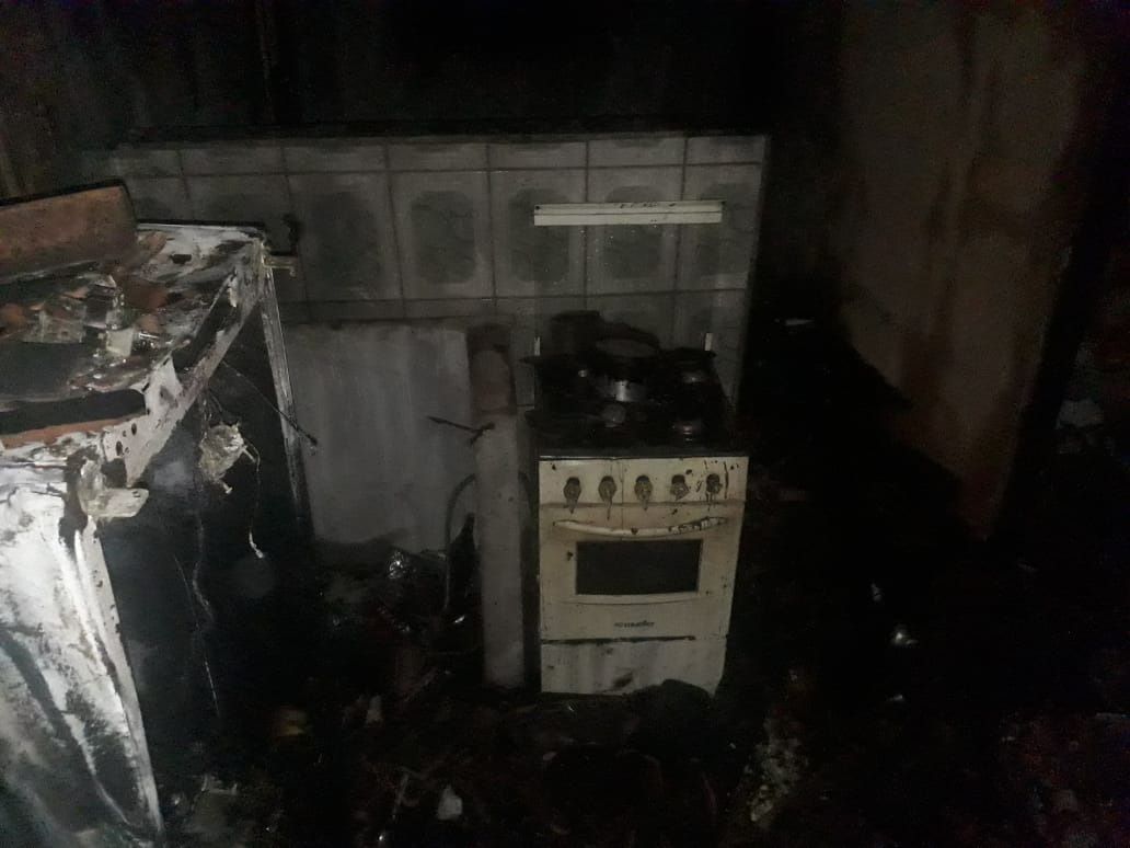 Caso aconteceu em Atílio Vivácqua, no Sul do Estado (Foto: Divulgação/ Corpo de Bombeiros)