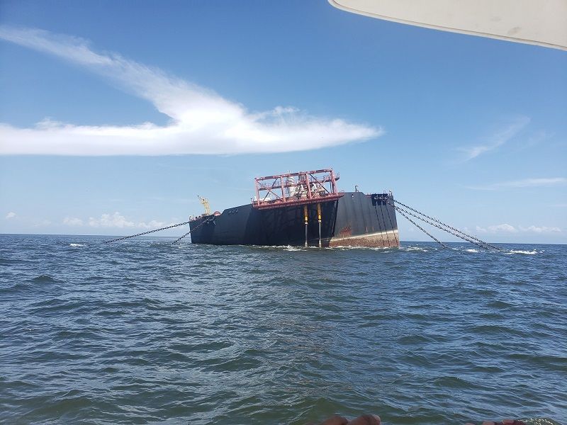 Navio venezuelano Nabarima (Foto: (FotReprodução/Facebook/ Gary Aboud))