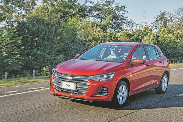 Pela segunda vez, o Onix perde o posto de mais vendido em 2020 (Foto: Assessoria General Motors)