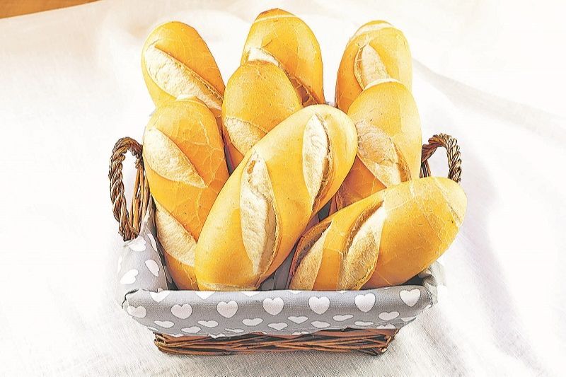 Pães vitaminados da Monza Padaria e Confeitaria. (Foto: Aline Ferreira Montebeller/Divulgação)