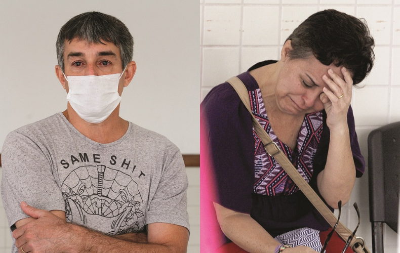 Pais de estudante morto em acidente de moto (Foto: Fábio Nunes/AT)