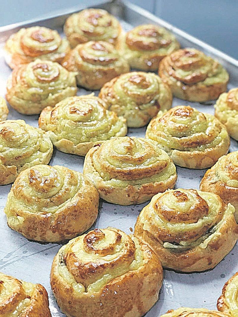 Pão de goiabada e creme da padaria funcional Artezanal, em Jardim Camburi. (Foto: Divulgação)