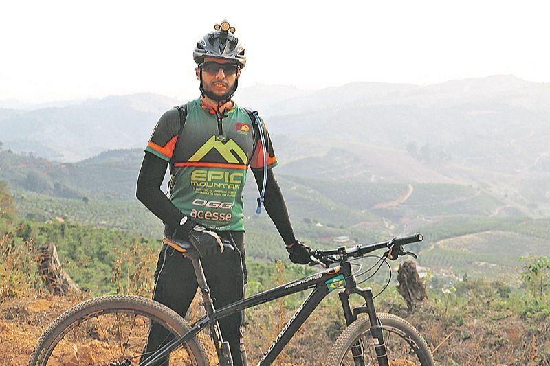 O assistente administrativo Yuri Lugão de Amorim Rodrigues, 31 (Foto: Alessandro de Paula)