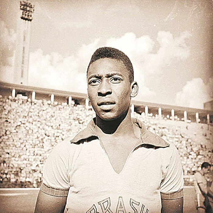 Pelé: tricampeão pela Seleção (Foto: Arquivo/AT)