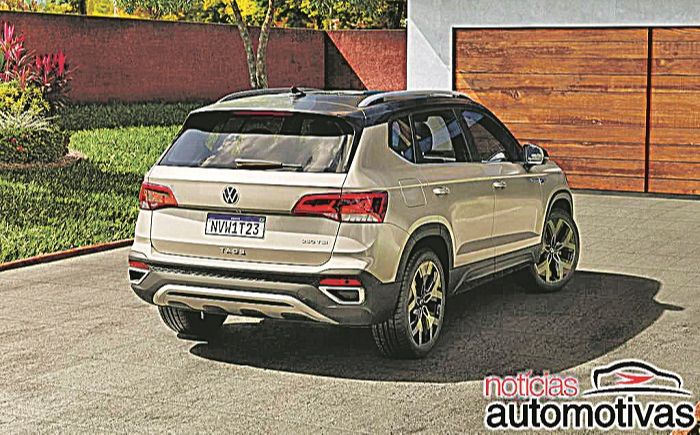 Porta-malas do Taos terá capacidade para transportar 455 litros de bagagem (Foto: Assessoria Volkswagen)