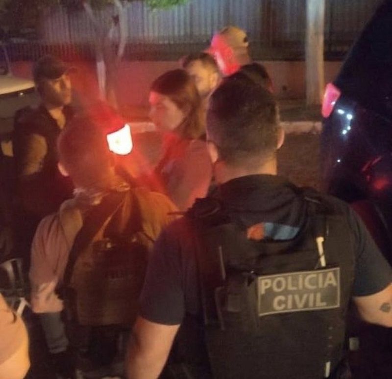 A médica Tamires Gamelli Silva Mignoni foi resgatada por policiais civis. (Foto: Divulgação/PC)