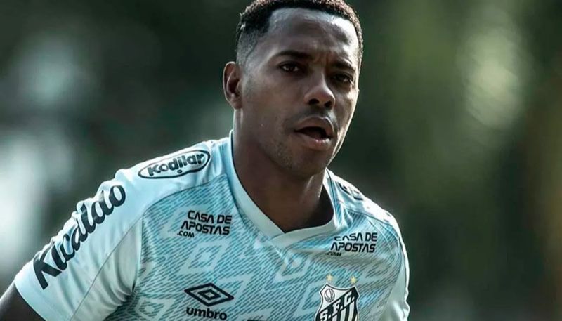 Robinho na segunda passagem pelo Santos (Foto: Ivan Storti/Santos FC)