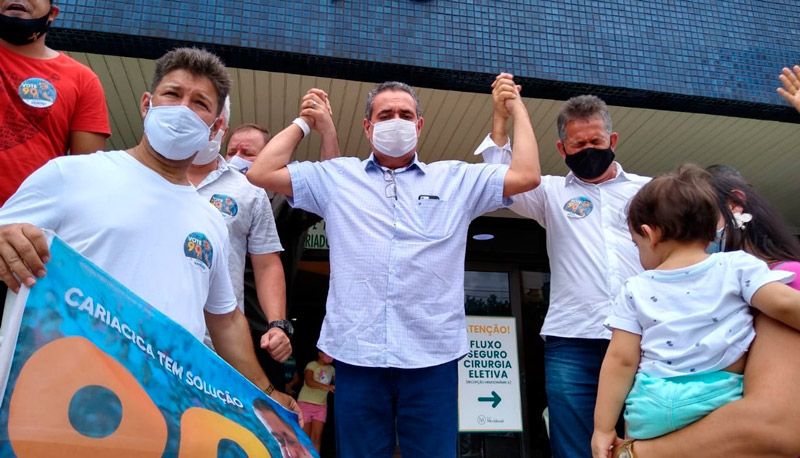 Sandro Locutor deixou o hospital na tarde desta sexta-feira (Foto: Divulgação / Assessoria)