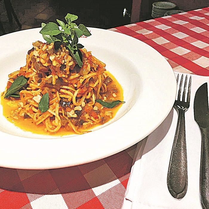 Spaghetti e Cia: talharim de palmito pupunha  (Foto: Divulgação/Spaghetti e Cia)