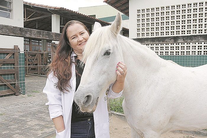 Thalita Chagas Corrêa iniciou curso de Medicina Veterinária (Foto: Fábio Nunes/AT)