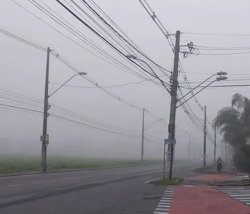 Imagem ilustrativa da imagem VÍDEO | Neblina faz Convento da Penha "desaparecer"