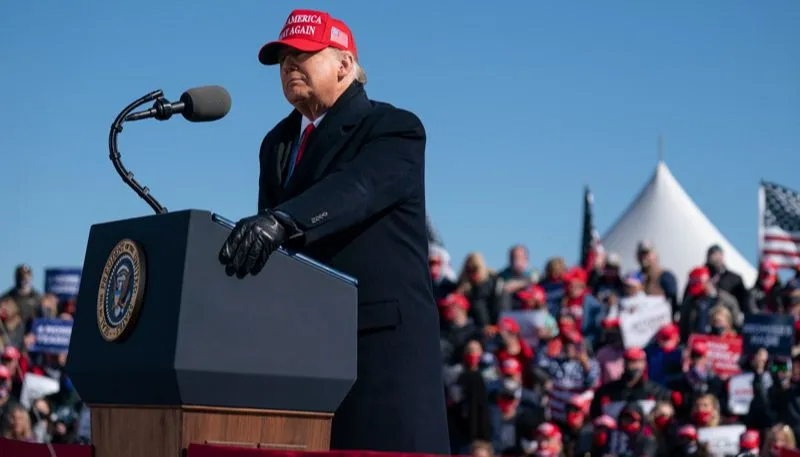 Imagem ilustrativa da imagem Trump assina pacote que libera US$ 2,3 tri para socorrer economia dos EUA