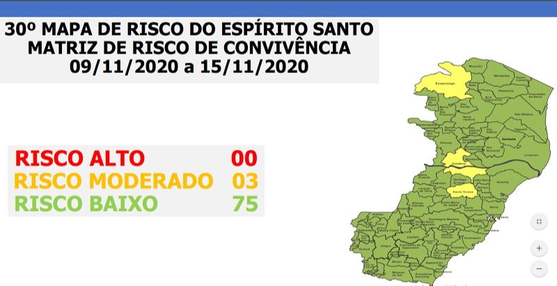 30º Mapa de Risco (Foto: Divulgação/Governo do Estado)
