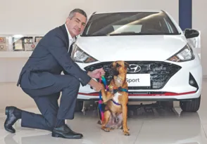 Imagem ilustrativa da imagem “Cãosultor” de vendas do Espírito Santo faz visita à fábrica da Hyundai em SP