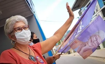 Imagem ilustrativa da imagem "Fake news venceram a eleição", diz Célia Tavares após derrota em Cariacica