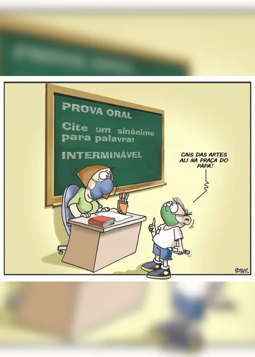 Imagem ilustrativa da imagem Charge do Dia: Sinônimo de interminável