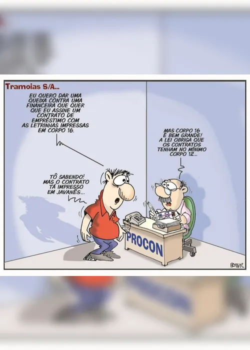 Imagem ilustrativa da imagem Tramoia é o tema da Charge do Dia