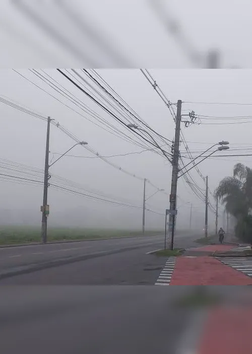 Imagem ilustrativa da imagem VÍDEO | Neblina faz Convento da Penha "desaparecer"