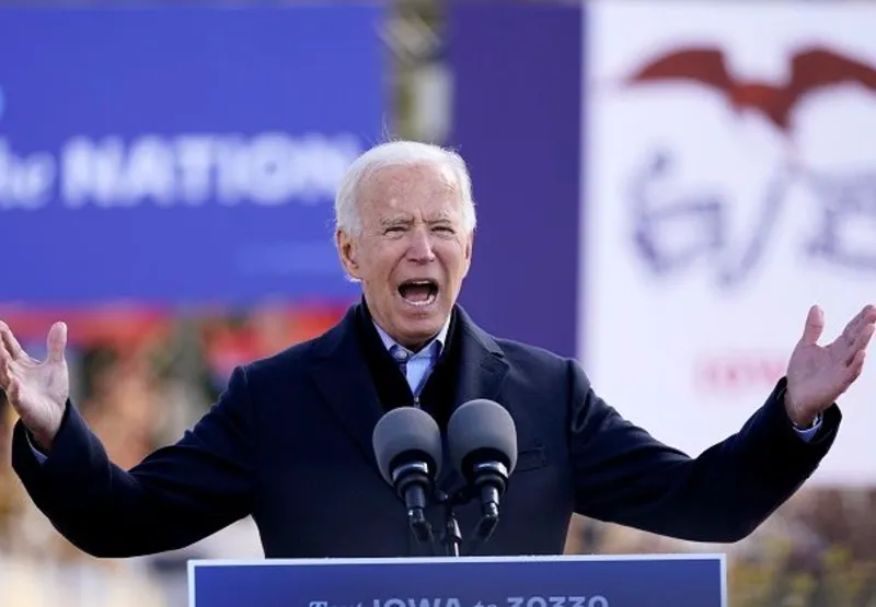O candidato democrata Joe Biden disse que espera ser o vencedor quando a contagem de votos na eleição presidencial