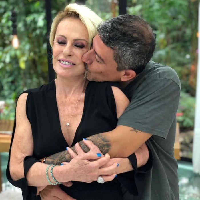 Ana Maria e Tom Veiga: apresentadora fez homenagem ao amigo (Foto: Reprodução Instagram @anamaria16)