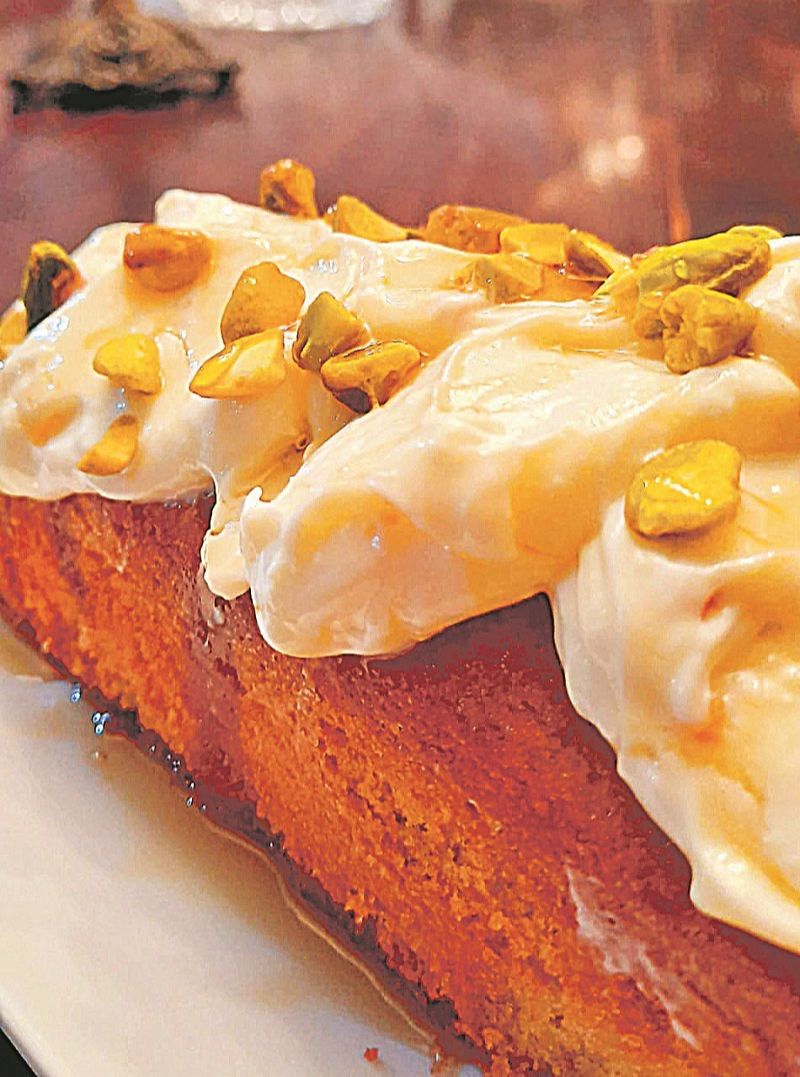 Bolo de A Confeitaria, na Praia do Canto. (Foto: Divulgação)