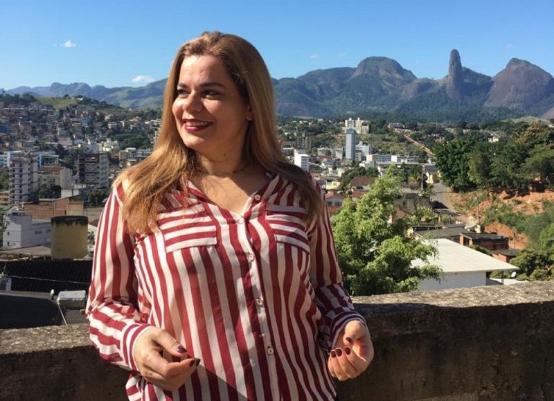 A vereadora denunciou que foi agredida fisicamente e verbalmente por um empresário, que afirmou que foi a candidata que entrou na loja e o agrediu (Foto: Divulgação)