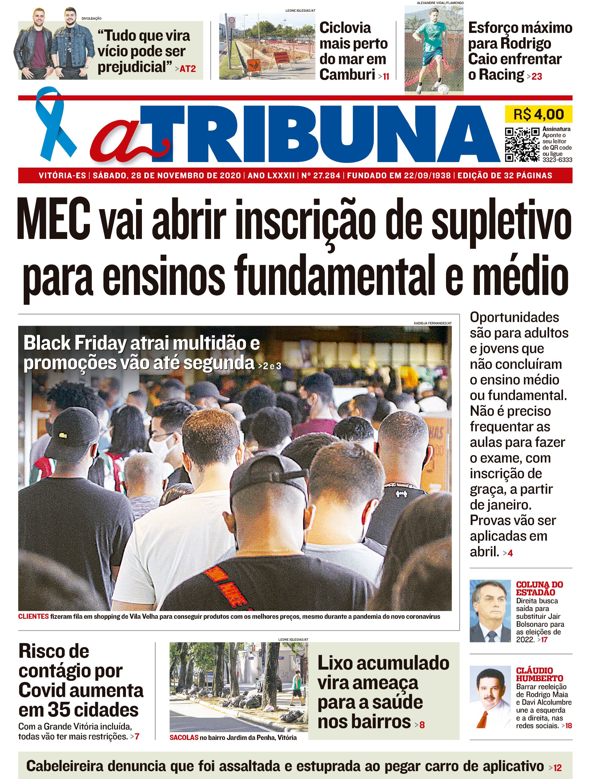  (Foto: Reprodução/ Jornal A Tribuna)