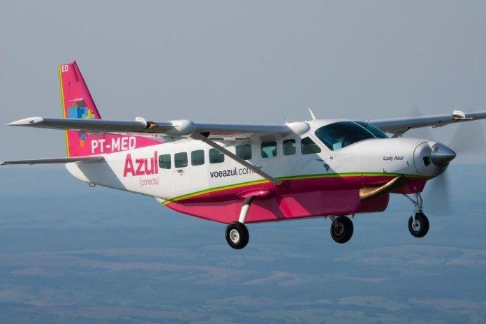 Cessna Caravan da Azul Conecta (Foto: Divulgação/Azul Linhas Aéreas )