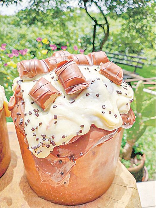 Chocotone de kinder bueno (Foto: Sonho com Amor/ divulgação)