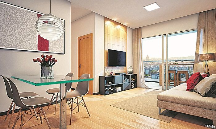Crisreteli Residence, em Guarapari, vai ter unidades com 73 m (Foto: De Martin Construtora)