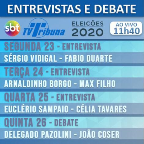 Programação (Foto: TV Tribuna)
