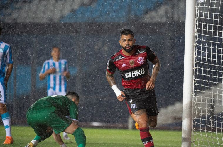 O Flamengo empatou com o Racing por 1 a 1 (Foto: Alexandre Vidal/ Fla Imagem/ Divulgação)