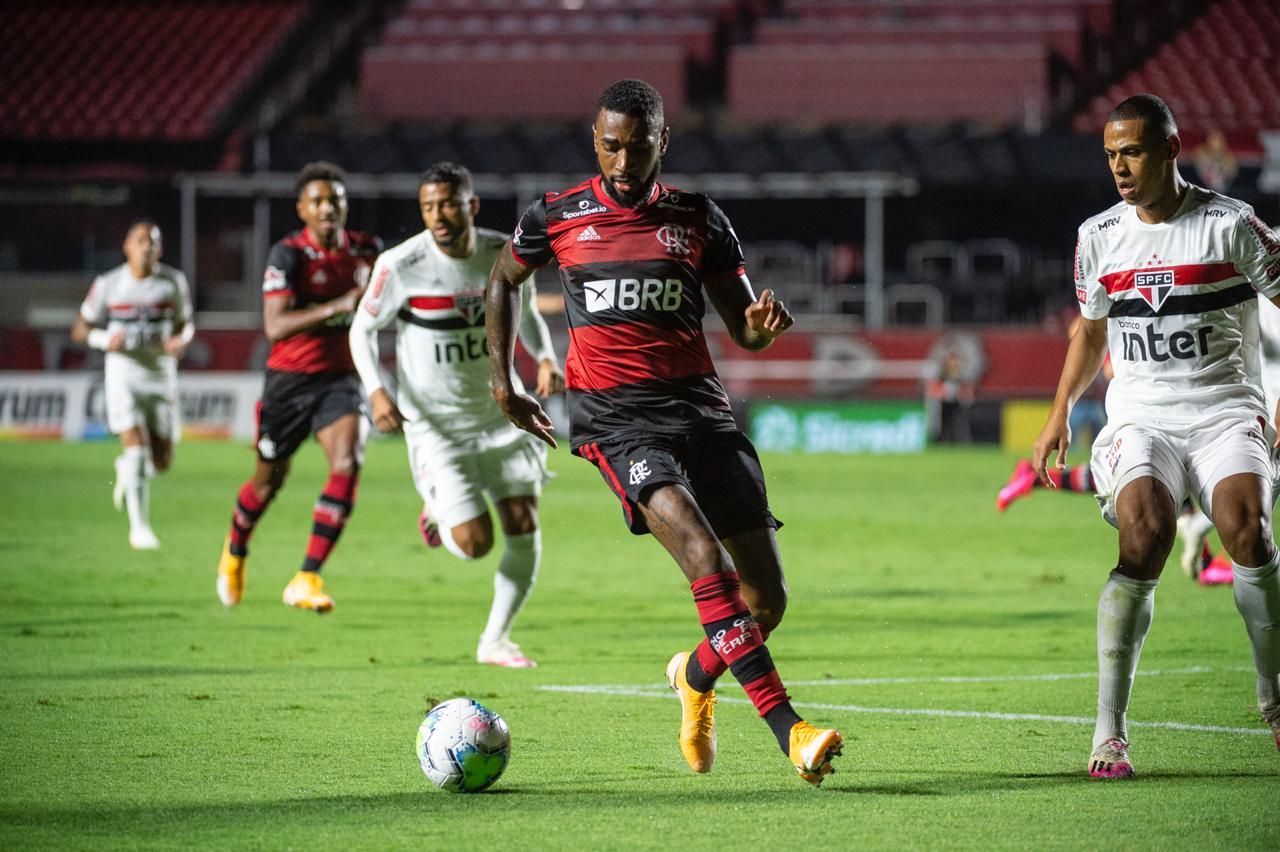 Tricolor venceu o time carioca por 3 a 0 (Foto: Alexandre Vidal/ Fla Imagem/ Divulgação)