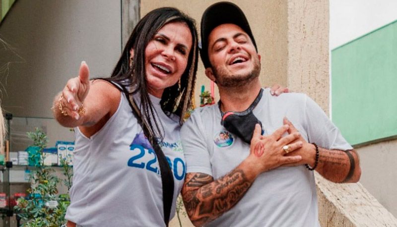 Gretchen e Thammy Miranda (Foto: Reprodução / Facebook)