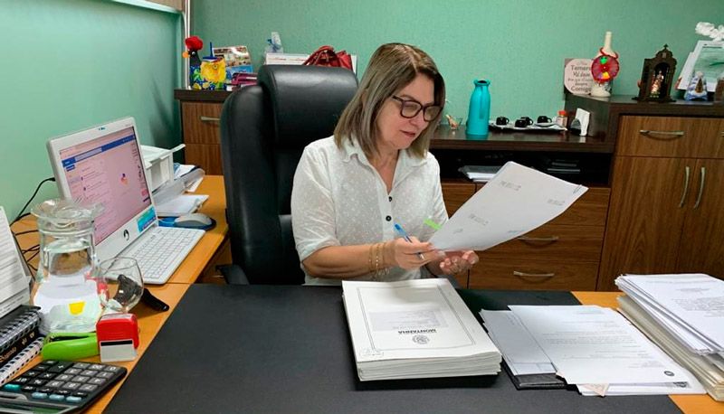 Iracy Baltar, prefeita de Montanha (Foto: Reprodução / Facebook)