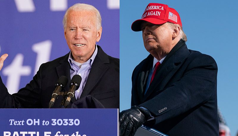 Joe Biden e Donald Trump (Foto: Fotos: Associated Press / AE)