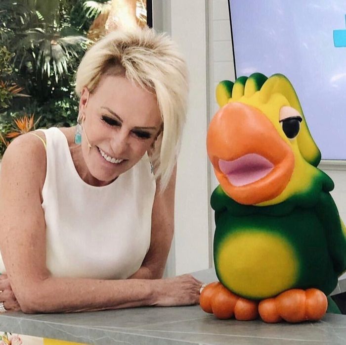 Ana Maria Braga e Louro José (Foto: Reprodução Facebook Louro José)
