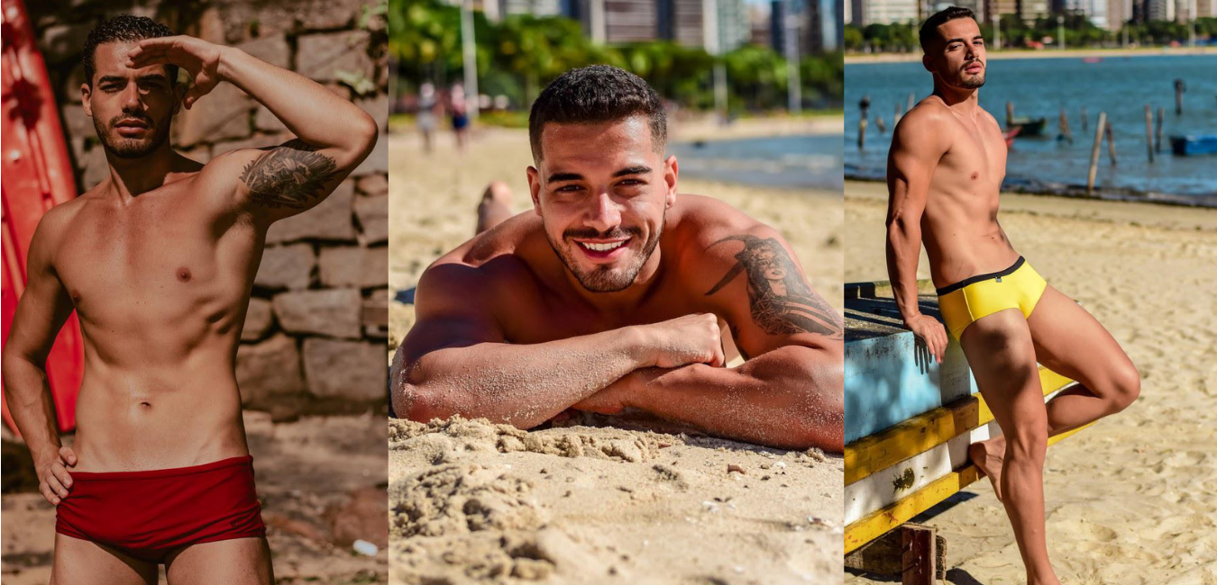 "Fiz uma preparação psicológica e física muito grande esse ano", contou o Mister, Lucas Leite (Foto: Edu Pereira)