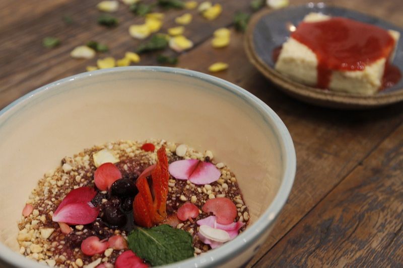 New Cheesecake da Casa Graviola, na Praia do Canto. (Foto: Dayana Souza/AT)
