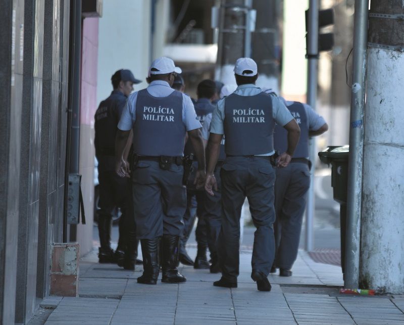 Polícia atuou contra irregularidades nas eleições (Foto: Rodrigo Gavini - 12/03/2017)