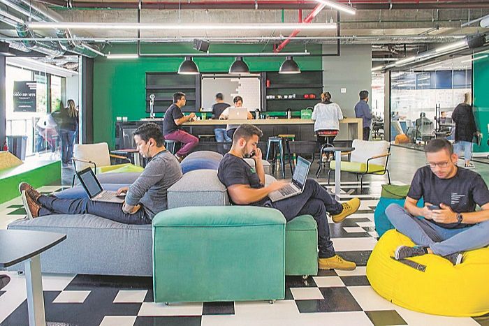 Ambiente de trabalho no PicPay: empresa da área de tecnologia está com 54 vagas de emprego abertas no Espírito Santo (Foto: Divulgação)
