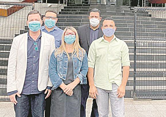 Presidentes de partidos participaram de reunião na sede do TRE-ES (Foto: Divulgação)