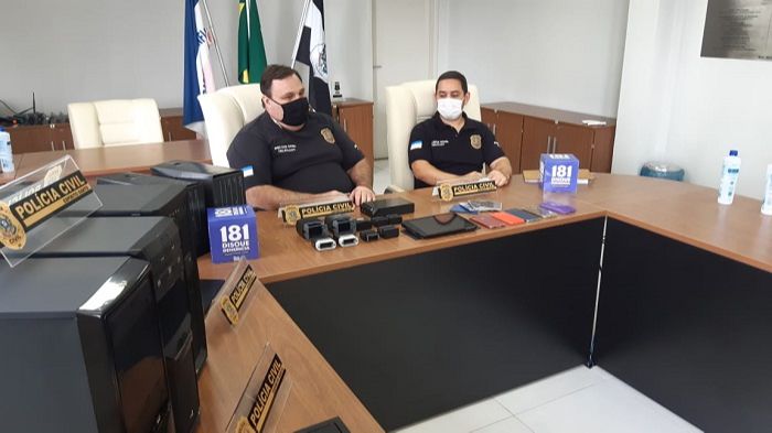 Polícia fez operação e desarticulou grupo (Foto: Anny Freire)